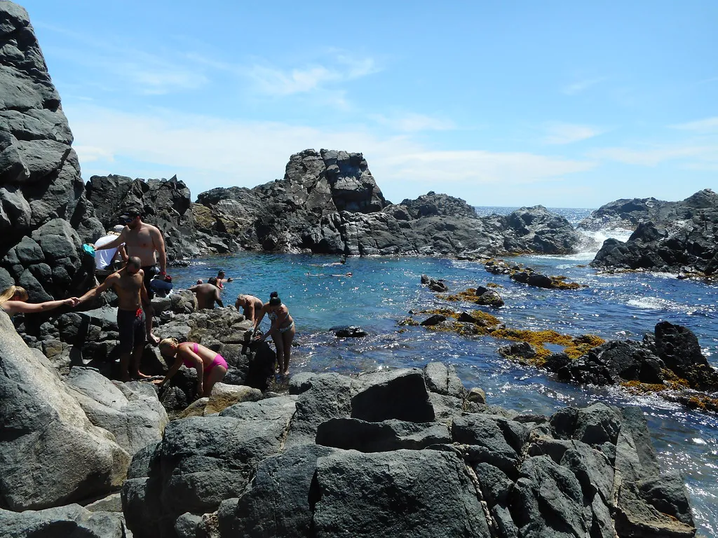 Natural Pool in Arikok National Park, Aruba, Sep 2018